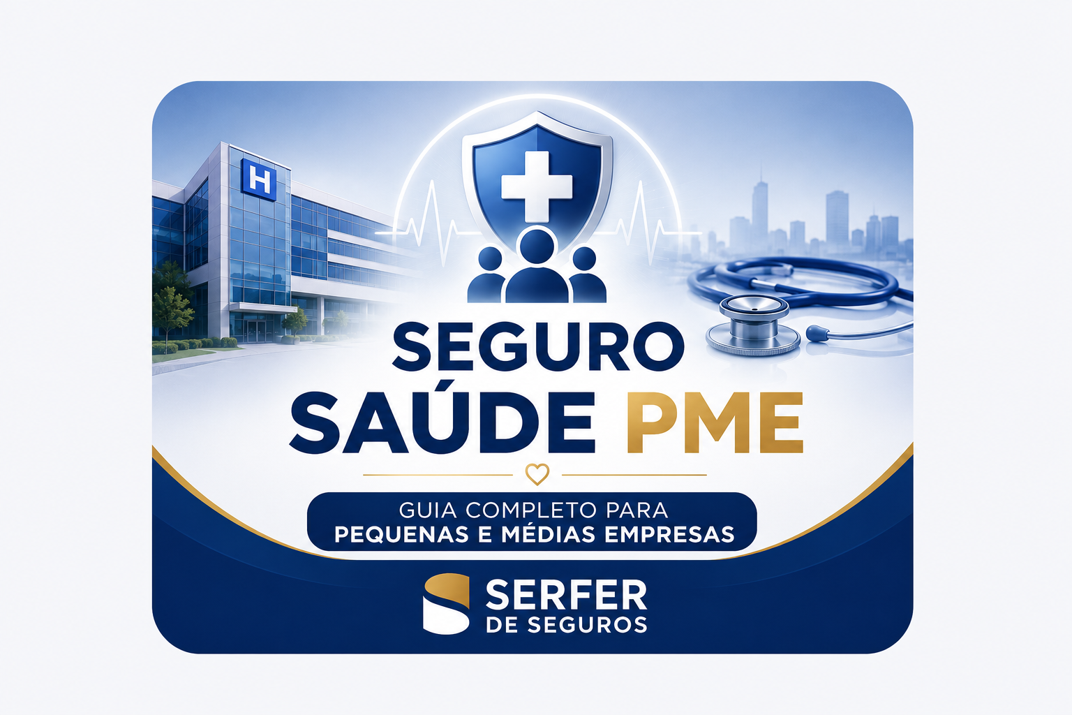 Seguro Saúde PME para pequenas e médias empresas com assistência médica empresarial, proteção à saúde e consultoria especializada da Serfer de Seguros.